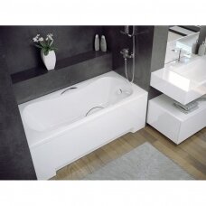 Akrilinė vonia Besco Aria Plus, 140x70
