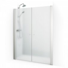 Dušo durys  IDO Showerama 10-01 1400, dalinai matinis stiklas