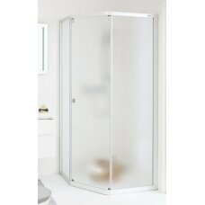 Dušo kabina IDO Showerama 8-3 100x100, matinis stiklas
