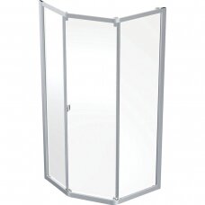 Dušo kabina IDO Showerama 8-3 70x90, skaidrus stiklas