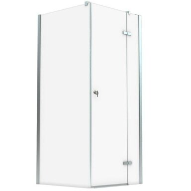 Dušo kabina AQUALUX Hinged DW 80x90, dešininė