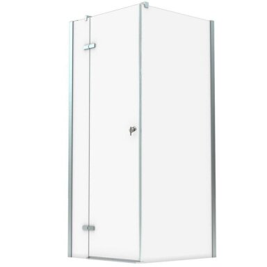 Dušo kabina AQUALUX Hinged DW 80x80, kairinė Dušo kabina AQUALUX Hinged DW 80x80, kairinė