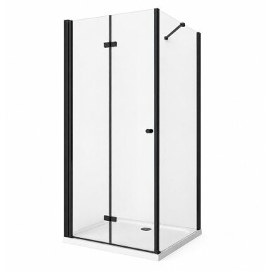 Dušo kabina SANREMO Black DW 90x90