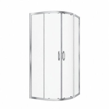 Dušo kabina TIVOLI 80x80 chrome, skaidrus stiklas Dušo kabina TIVOLI 80x80 chrome, skaidrus stiklas