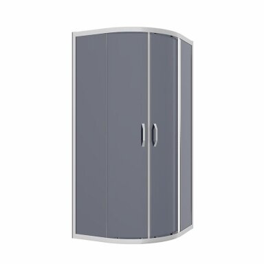 Dušo kabina TIVOLI 90x90 chrome, tamsintas stiklas Dušo kabina TIVOLI 90x90 chrome, tamsintas stiklas