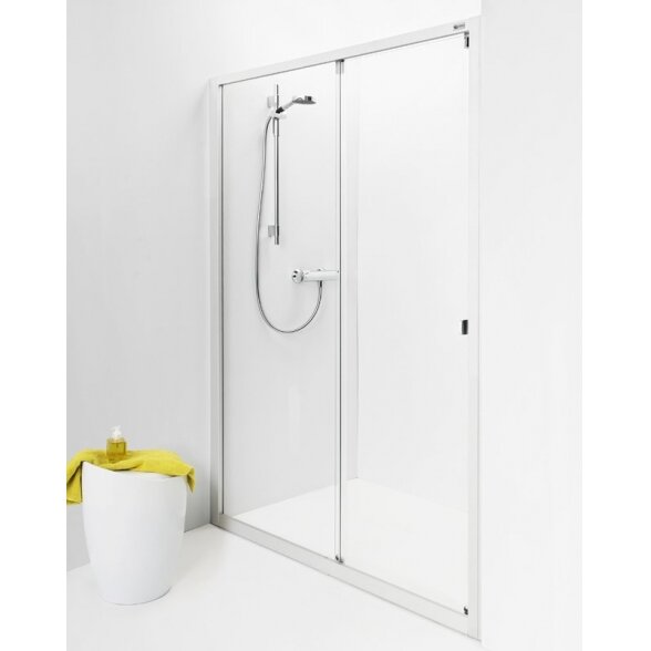 Dušo durys IDO Showerama 8-1 165, skaidrus stiklas