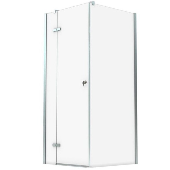 Dušo kabina AQUALUX Hinged DW 80x80, kairinė 1 Dušo kabina AQUALUX Hinged DW 80x80, kairinė 1