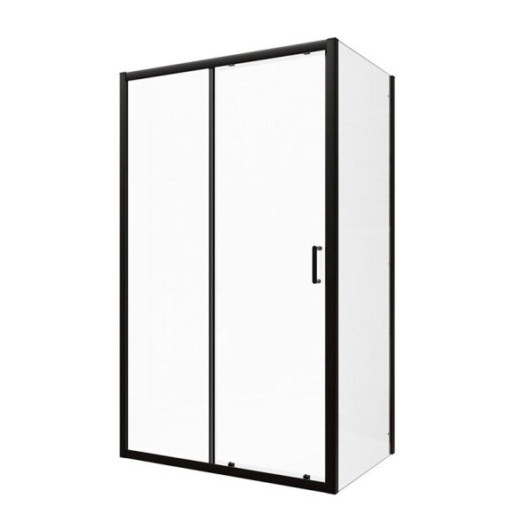 Dušo kabina CITY Asti black DW 100x90 1 Dušo kabina CITY Asti black DW 100x90 1