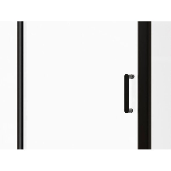 Dušo kabina CITY Asti black DW 120x80 3