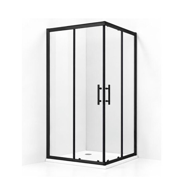 Dušo kabina FIRENZE Black 90x90 1 Dušo kabina FIRENZE Black 90x90 1