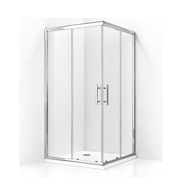 Dušo kabina FIRENZE Chrome 90x90 1 Dušo kabina FIRENZE Chrome 90x90 1