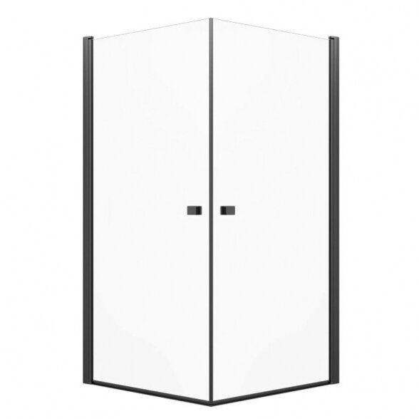 Dušo kabina MESINA Black DD 80x80 1 Dušo kabina MESINA Black DD 80x80 1