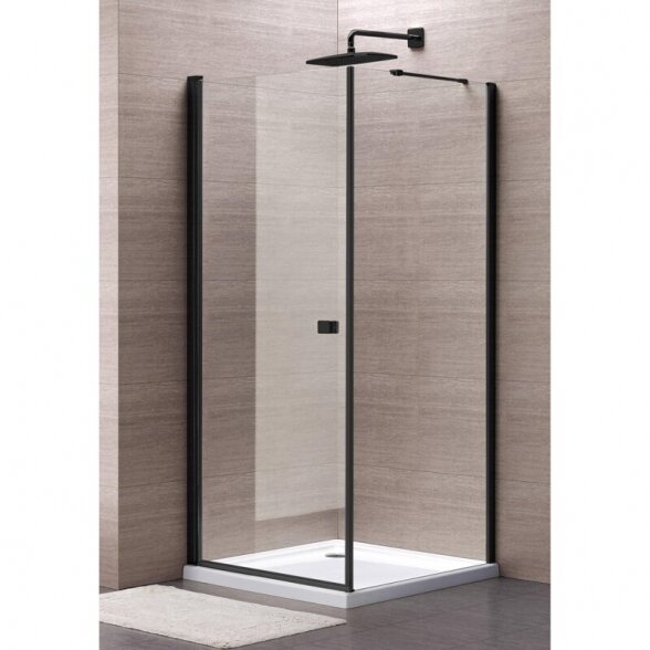 Dušo kabina MESINA Black DW 80x120