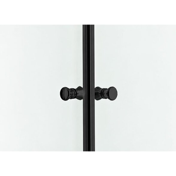 Dušo kabina NAPOLI black DD 90x90 3
