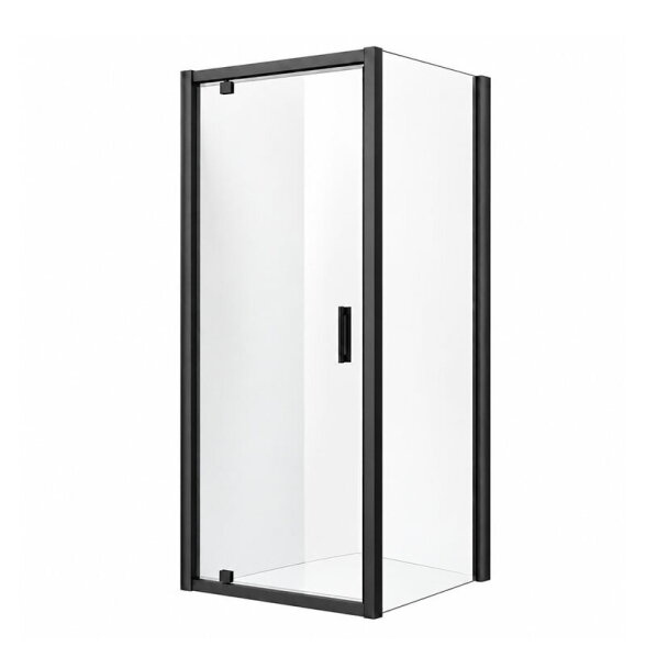Dušo kabina NAPOLI black DW 90x80 3 Dušo kabina NAPOLI black DW 90x80 3