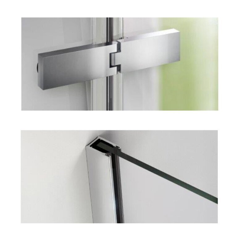 Dušo kabina AQUALUX Hinged DW 90x120, dešininė 2