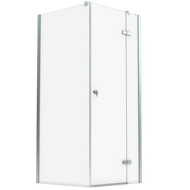 Dušo kabina AQUALUX Hinged DW 100x120, dešininė 1 Dušo kabina AQUALUX Hinged DW 100x120, dešininė 1
