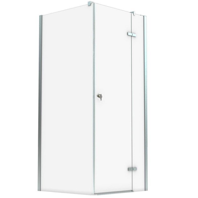 Dušo kabina AQUALUX Hinged DW 90x80, dešininė 1 Dušo kabina AQUALUX Hinged DW 90x80, dešininė 1