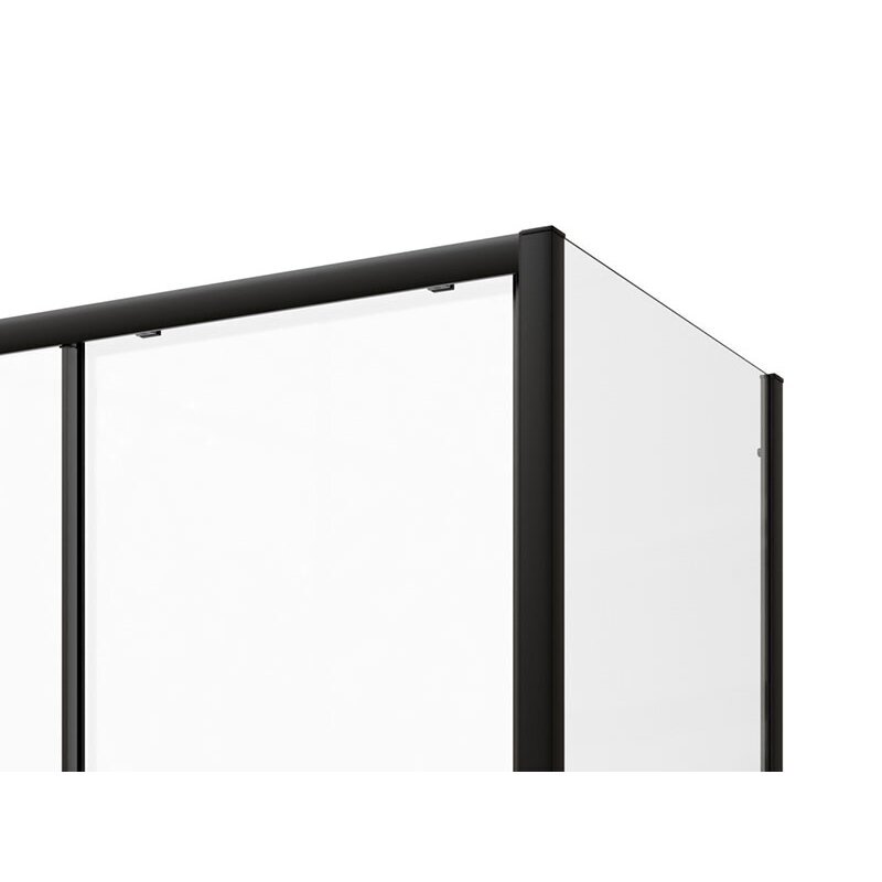 Dušo kabina CITY Asti black DW 100x90 2 Dušo kabina CITY Asti black DW 100x90 2