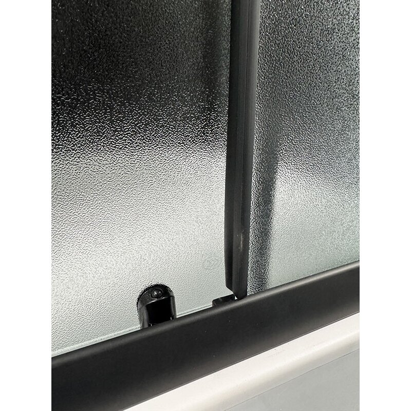 Dušo kabina EKO Black 80x80, su padėklu 2 Dušo kabina EKO Black 80x80, su padėklu 2