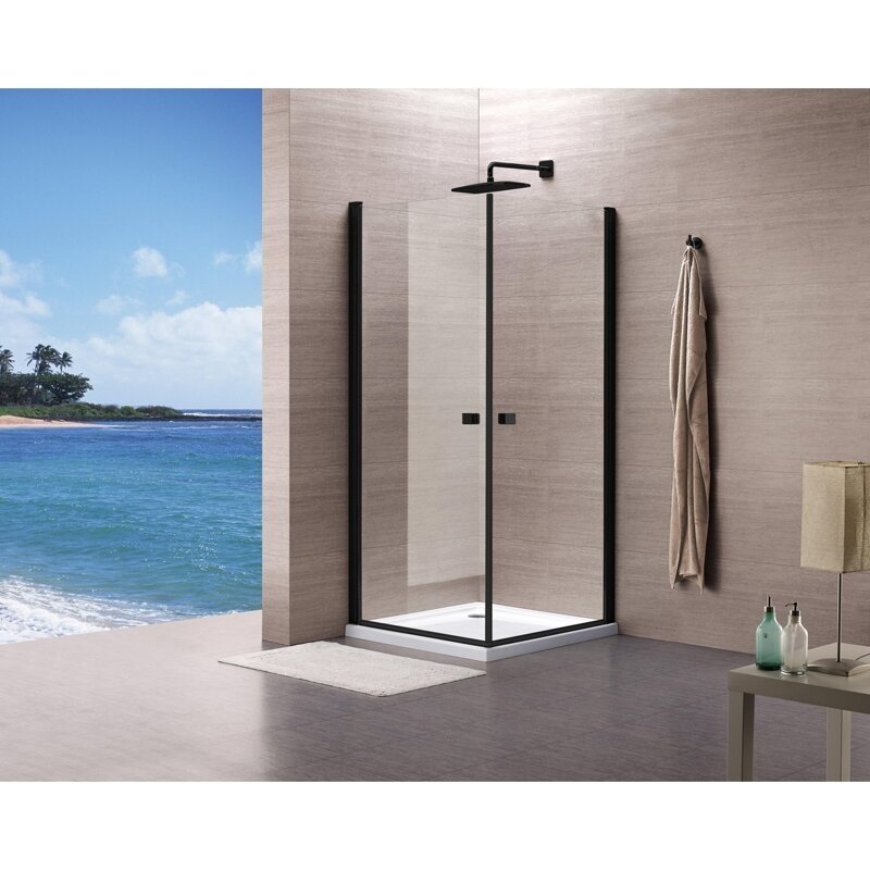 Dušo kabina MESINA Black DD 90x90 5 Dušo kabina MESINA Black DD 90x90 5
