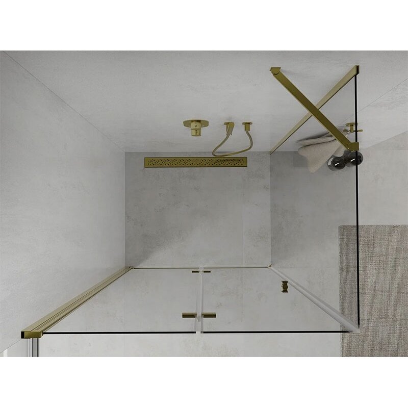 Dušo kabina MEXEN Lima Gold 90x75 7 Dušo kabina MEXEN Lima Gold 90x75 7