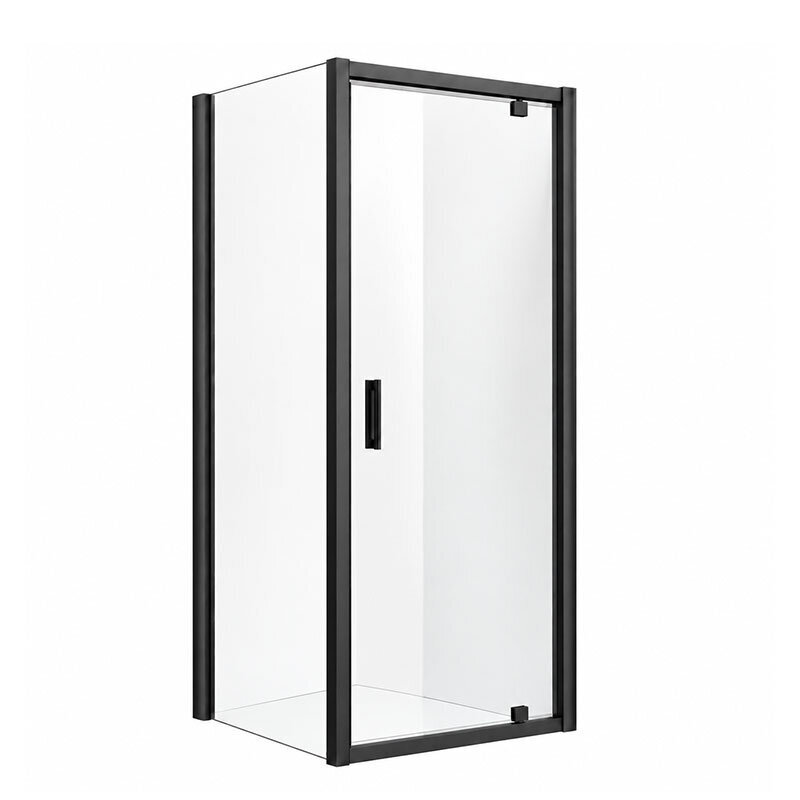 Dušo kabina NAPOLI black DW 90x80 2