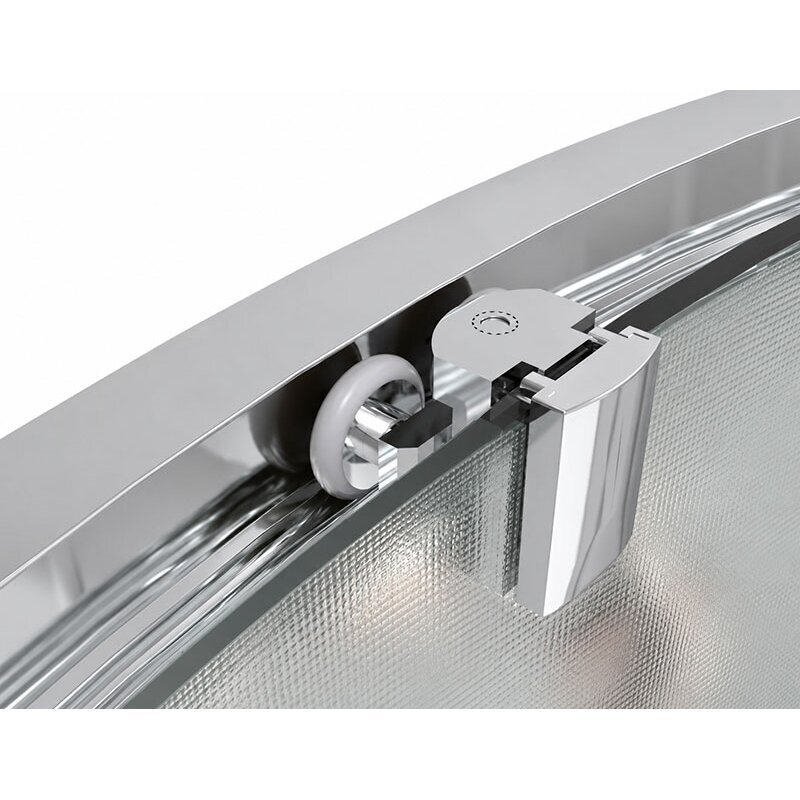 Dušo kabina TIVOLI 90x90 chrome, matinis stiklas 3 Dušo kabina TIVOLI 90x90 chrome, matinis stiklas 3