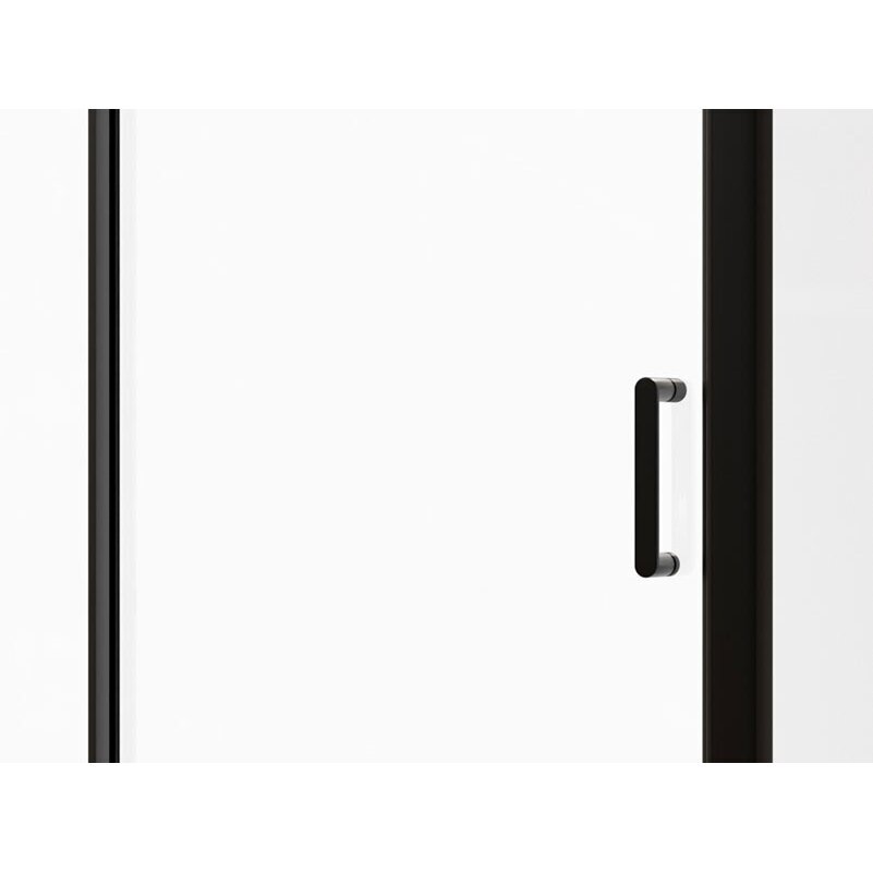 Dušo kabina CITY Asti black DW 100x90 3