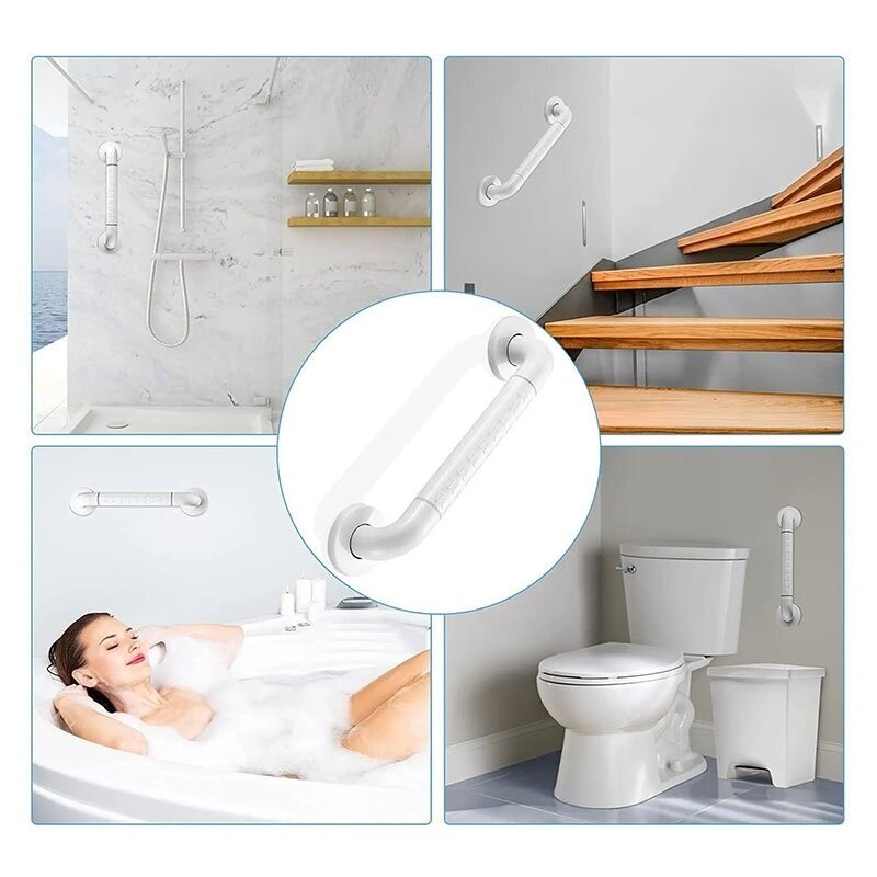 Fiksuotas ranktūris 40 cm, baltas 2 Fiksuotas ranktūris 40 cm, baltas 2