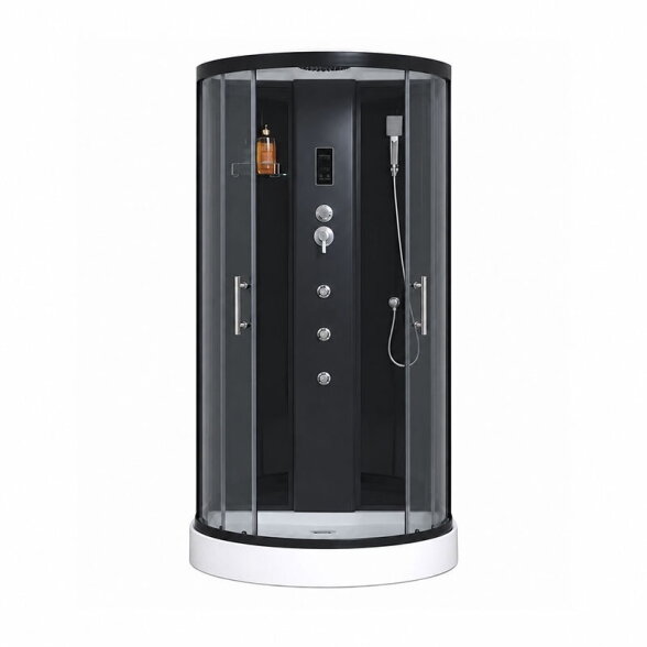 Hidromasažinė dušo kabina TIVOLI 90x90, su padėklu 3