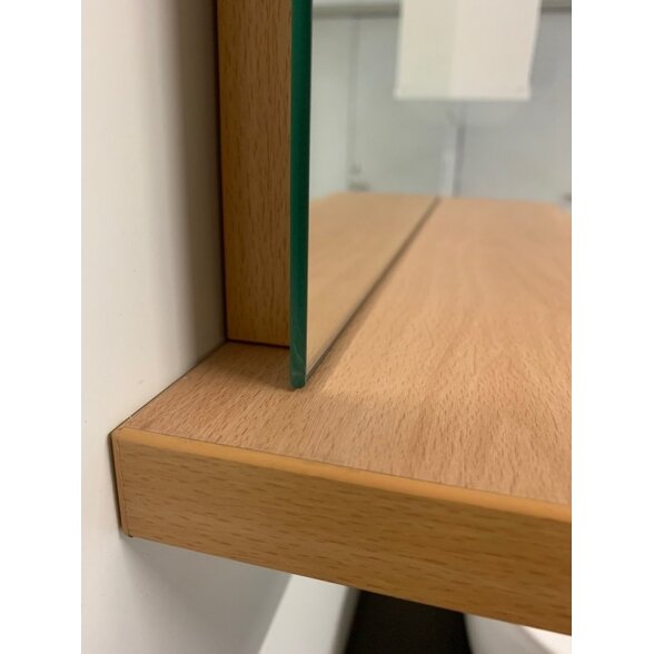 Pakabinamas veidrodis su lentynėle 2