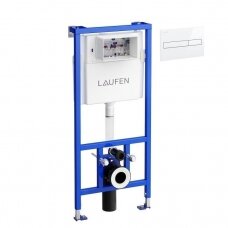 WC potinkinis rėmas LAUFEN LIS CW1 su vandens nuleidimo klavišu